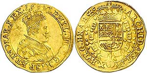 1647. Felipe IV. Bruselas. Doble soberano. ... 