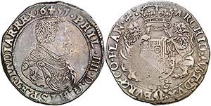 1657. Felipe IV. Brujas. 1 ducatón. (Vti. ... 
