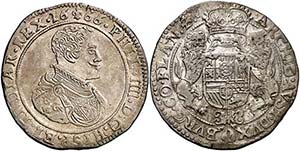 1666. Felipe IV. Brujas. 1 ducatón. (Vti. ... 