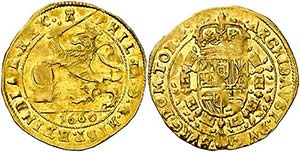 1660. Felipe IV. Tournai. 1 soberano (león ... 