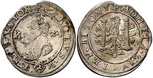 1624. Felipe IV. Besançon. 1 doble gros. ... 