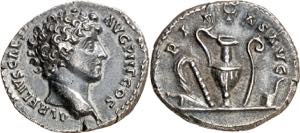 (142 d.C.). Marco Aurelio. Denario. (Spink ... 