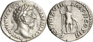 (164 d.C). Marco Aurelio. Denario. (Spink ... 