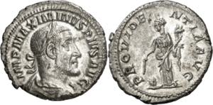 (235-236 d.C.). Maximino I. Denario. (Spink ... 