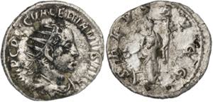 (253-255 d.C.). Valeriano I. Antoniniano. ... 