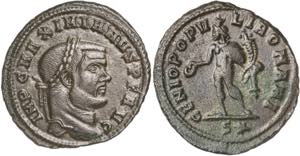 (299 d.C.). Maximiano Hércules. Roma. ... 