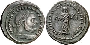 (299-303 d.C.). Maximiano Hércules. ... 