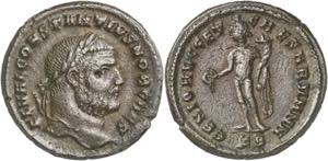 (297-299 d.C.). Constancio I, Cloro. ... 