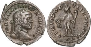 (298 d.C.). Galerio Maximiano. Lugdunum. ... 