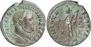 (308 d.C.). Maximino II, Daza. Alejandría. ... 