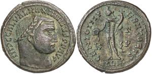(310 d.C.). Maximino II, Daza. Alejandría. ... 
