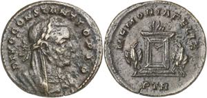 (307-309 d.C.). Constancio I, Cloro. ... 