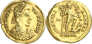 (402-403 d.C.). Arcadio. Mediolanum. ... 