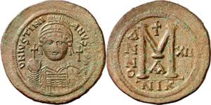 (538-539 d.C.). Justiniano I. Nicomedia. ... 