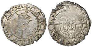 1548. Carlos I. Besançon. 1/2 carlos. (Vti. ... 