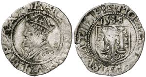 1538. Carlos I. Besançon. 1 carlos. (Vti. ... 