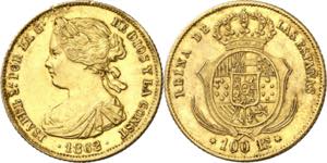 1862. Isabel II. Madrid. 100 reales. (AC. ... 