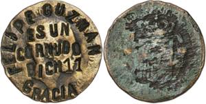Alfonso XII. Barcelona. (OM). 10 céntimos. ... 