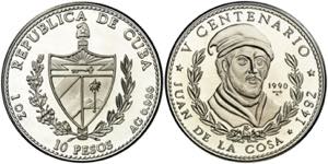 Cuba. 1990. 10 pesos. (Kr. 266). V ... 