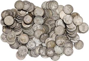 1869 a 1933. 1 peseta. Lote de 161 monedas. ... 