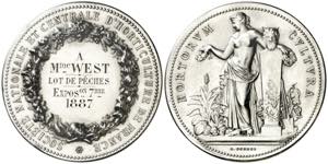 Francia. 1887. Société Nationale et ... 