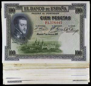 1925. 100 pesetas. 1 de julio, Felipe II. ... 