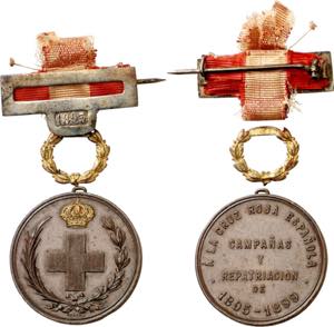 1899. Alfonso XIII. La Cruz Roja Española, ... 