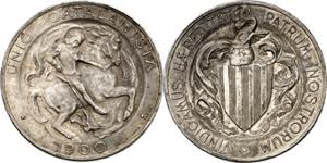 1900. Unió Catalanista. Barcelona. Medalla ... 