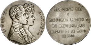 1906. Alfonso XIII. Madrid. Matrimonio de ... 