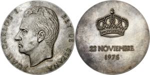 1975. Juan Carlos I. Madrid. Medalla de ... 