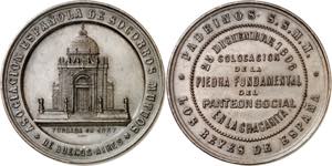 Argentina. 1896. Buenos Aires. Panteón ... 