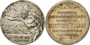Argentina. 1917. Medalla. Grabador: T. ... 