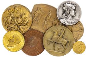 1894-1927. Conjunto de 8 medallas de ... 