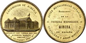1883. Alfonso XII. Primera Exposición ... 