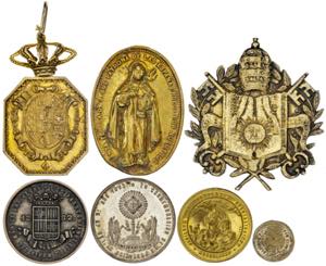 1882-1885. Alfonso XII. Conjunto de 7 ... 