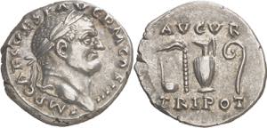 (72-73 d.C.). Vespasiano. Denario. (Spink ... 