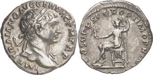 (108 d.C.). Trajano. Denario. (Spink 3121) ... 