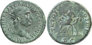 (100 d.C.). Trajano. Dupondio. (Spink 3225 ... 