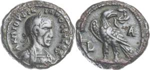 (244 d.C.). Filipo I. Alejandría. ... 