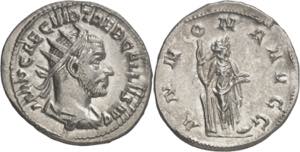 (253 d.C.). Treboniano Galo. Antoniniano. ... 