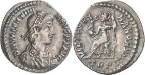 (388-392 d.C.). Valentininiano II. Treveri. ... 