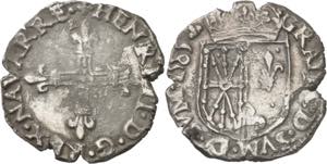 Francia. Navarra. 1585. Enrique III. ... 
