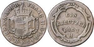 Alemania. Suabia Meridional. 1803. Francisco ... 