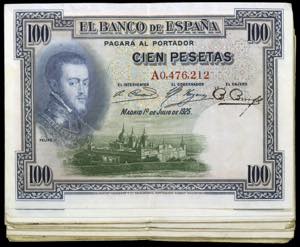 1925. 100 pesetas. (Ed. B107) (Ed. 323a). 1 ... 