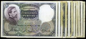 1931. 50 pesetas. (Ed. C10). (Ed. 359). 25 ... 