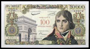 Francia. 1958. Banco de Francia. 100 francos ... 
