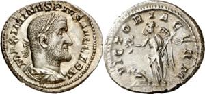 (236-238 d.C.). Maximino I. Denario. (Spink ... 
