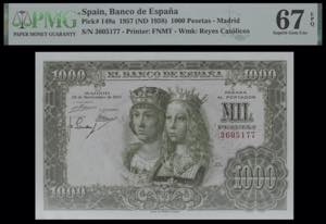 1957. 1000 pesetas. (Ed. D70) (Ed. 469). 29 ... 