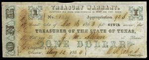 Estados Unidos. Texas. 1864. Treasury ... 