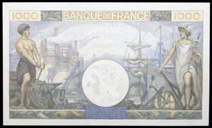 Francia. 1944. Banco de Francia. ... 